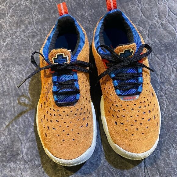 Nike Free Run Trail Dark Russet Blue Nebula Size 7.5 - Picture 3 of 11